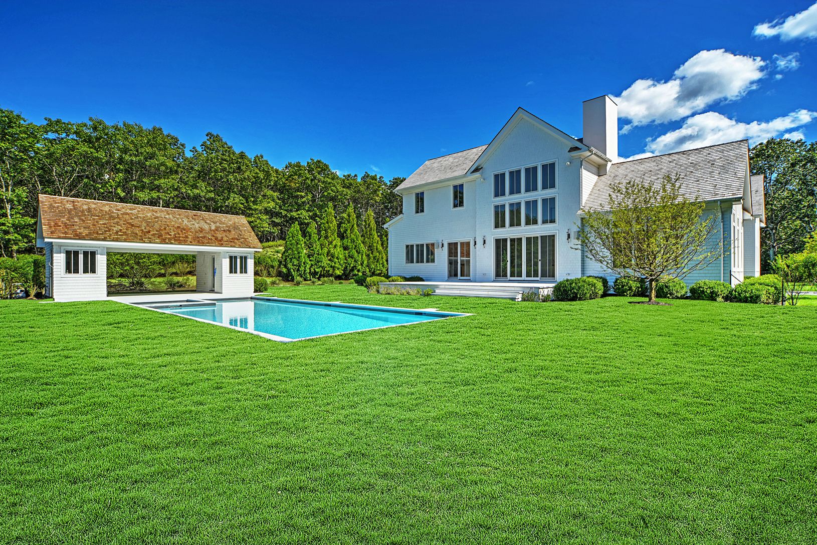  2 Story Glass Tower Overlooks Terrace, Pool, Hot Tub, Pool House