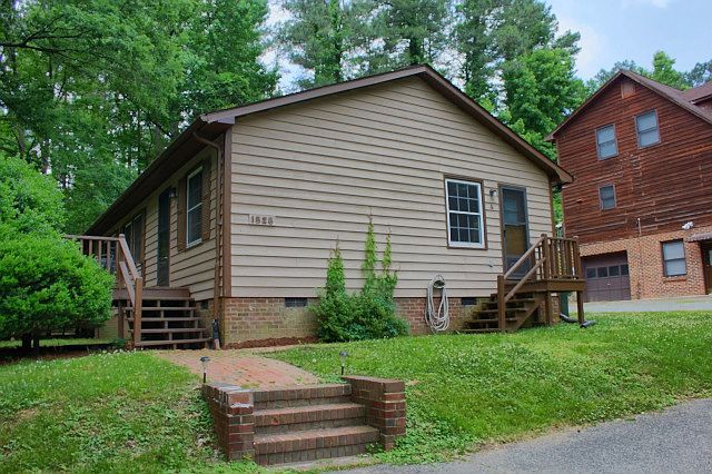 1828 Legion Rd. Ext. - Front yard