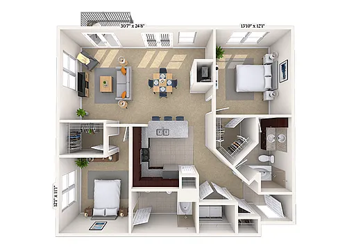 Floor plan Jonquil w/Loft