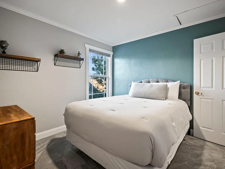 A 3rd upstairs bedrooms allows your family to remain comfortable and connected.