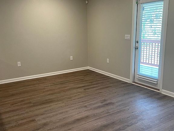 Dining room with access to covered porch.