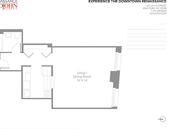 2nd image of 100 John St APT 1614