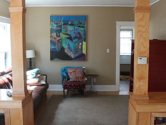 Open concept; very bright