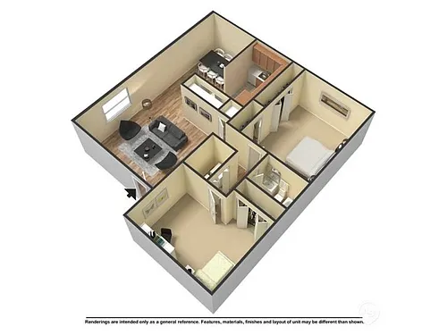 Floor plan The Maple