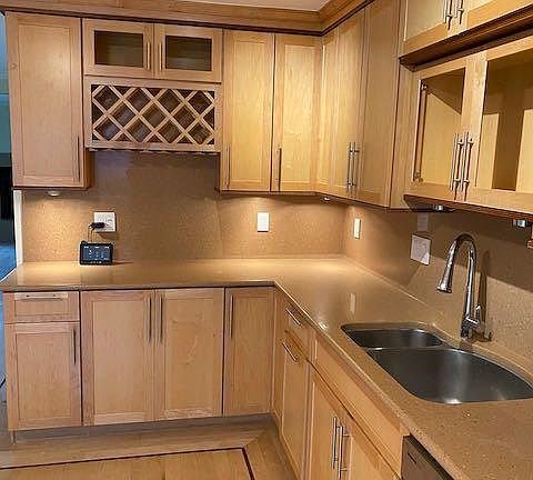 Wine Rack and Kitchen Sink