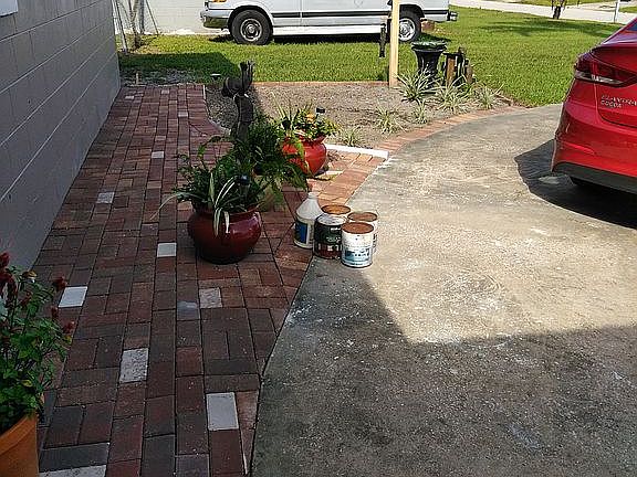 new paver front