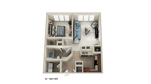 Floor plan A1