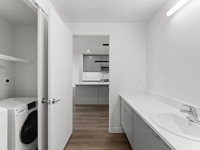 Bathroom Likeness on Floors 1-4
Washer & dryer located in all units