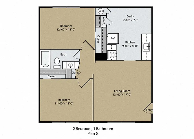 Floor plan G Plan