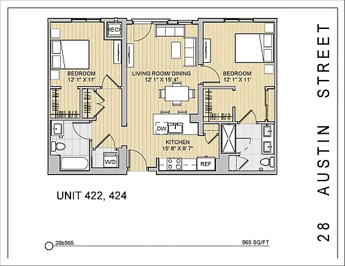 Floor plan 28B965