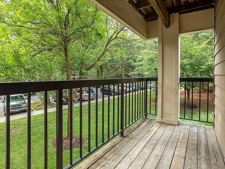 Private balcony