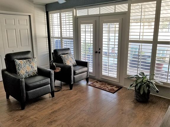 Media Room with Stadium Seating!