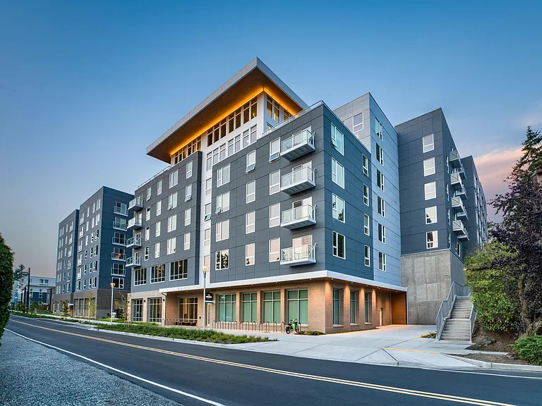 Contemporary design meets coastal charm_Modera Shoreline offers upscale living just minutes from Seattle's vibrant waterfront and local conveniences.