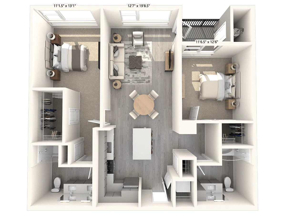 Floor plan B3-3