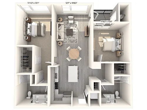 Floor plan B3-3
