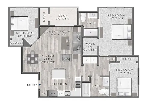 Floor plan Vantage