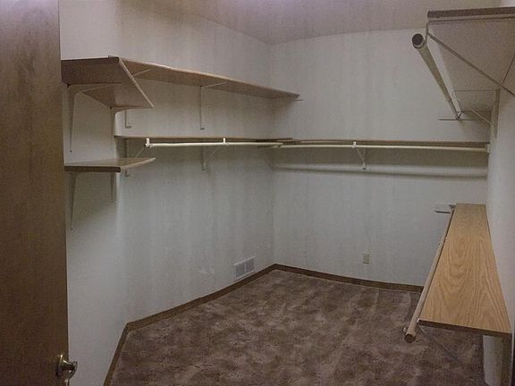 Master bedroom walk-in closet