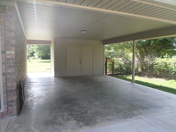 Carport with storage