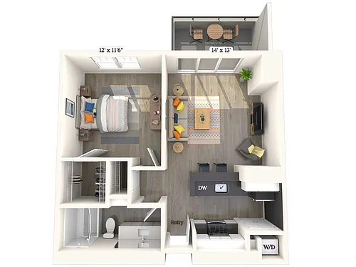 Floor plan A1-3