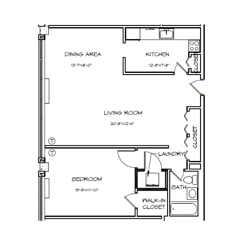 Floor plan A10 WF 80