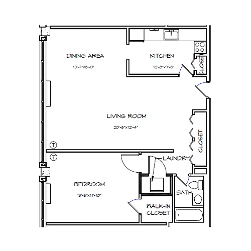 Floor plan A10 WF 80