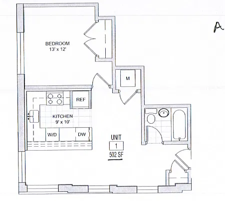 Floor plan M3 The Newark