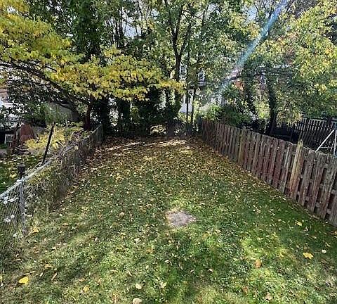Fenced Backyard Area