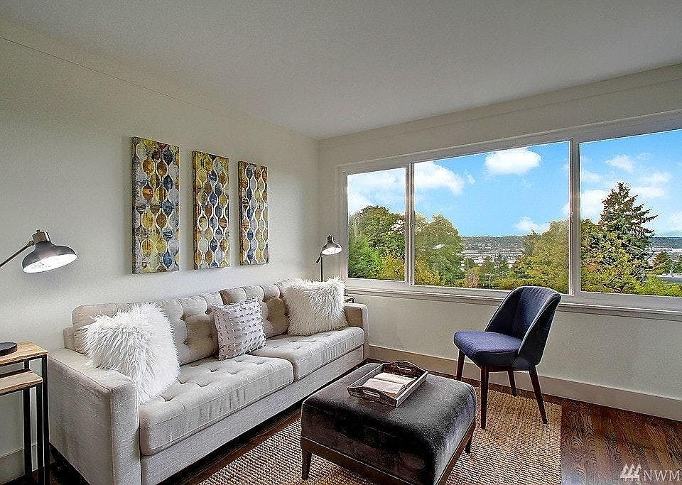 Living room with unobstructed views