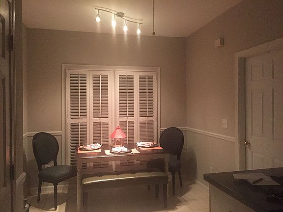 Breakfast nook off kitchen