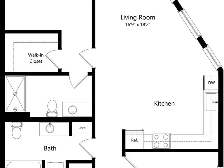 C2 floor plan The Riva