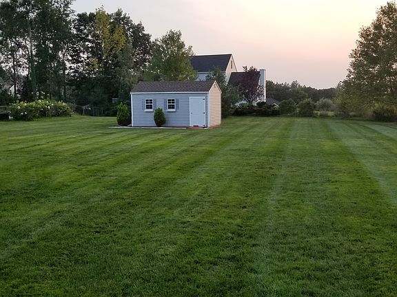 backyard view from deck