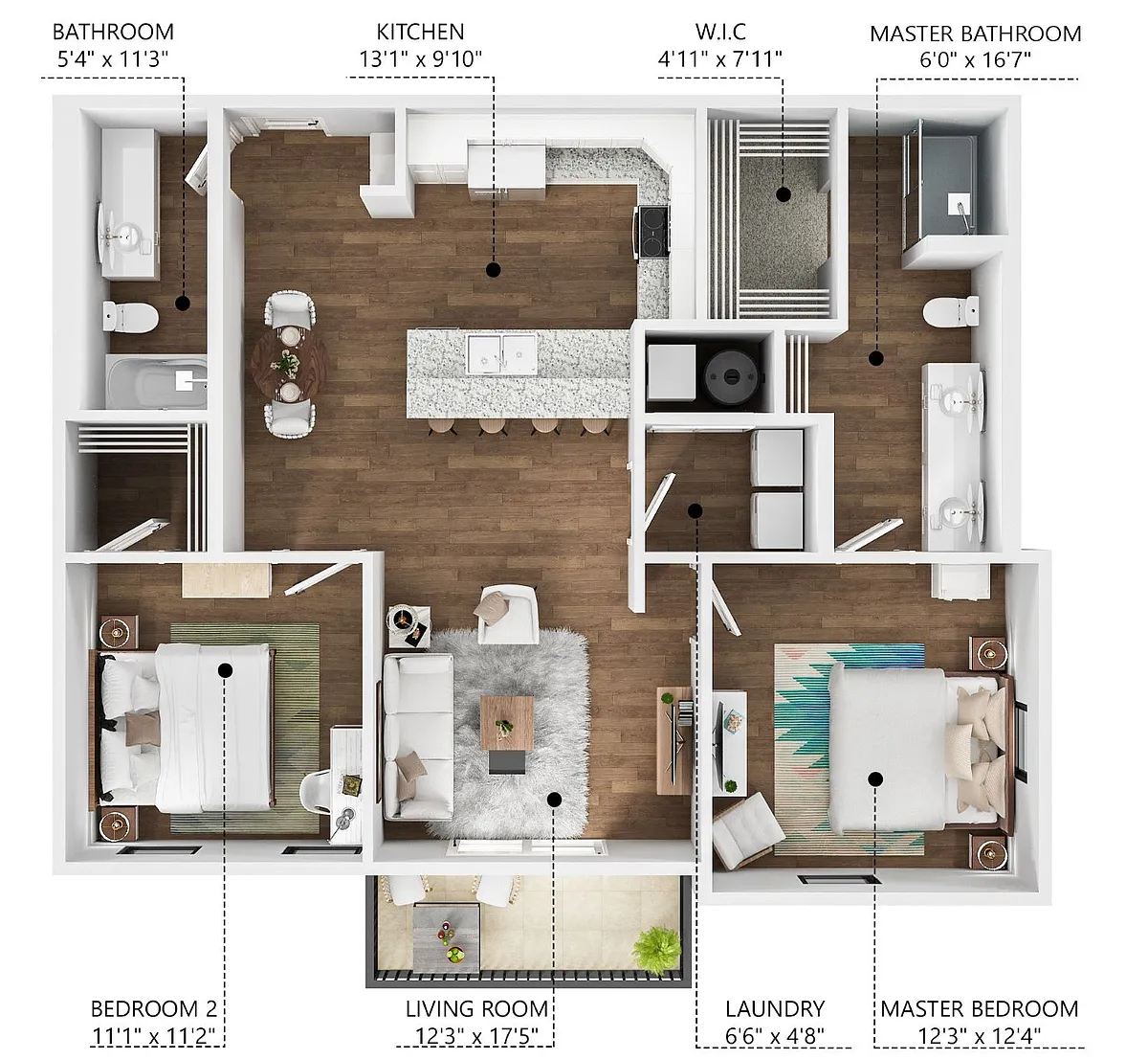 Floor plan B2