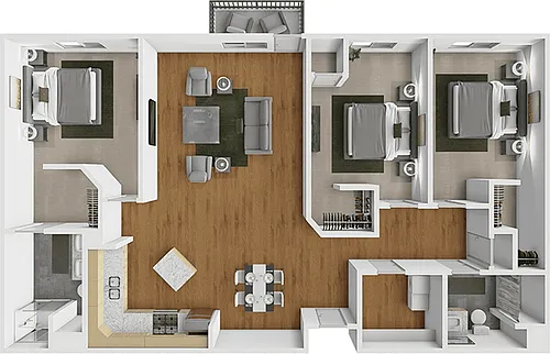 Floor plan Mandan