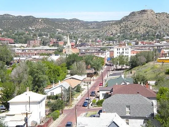Overlooking town