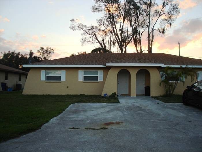 Front of Duplex