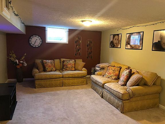 Family Room in Basement
