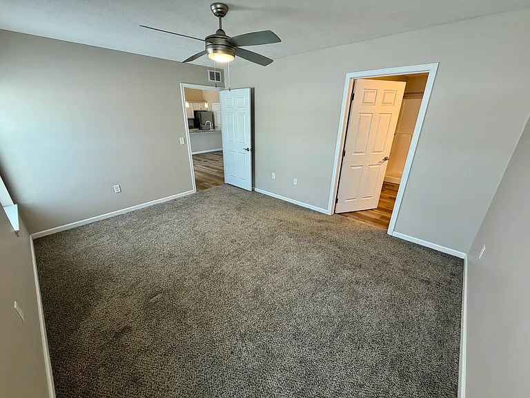 Primary bedroom in the Meadowood