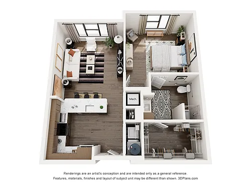 Floor plan A2 HC