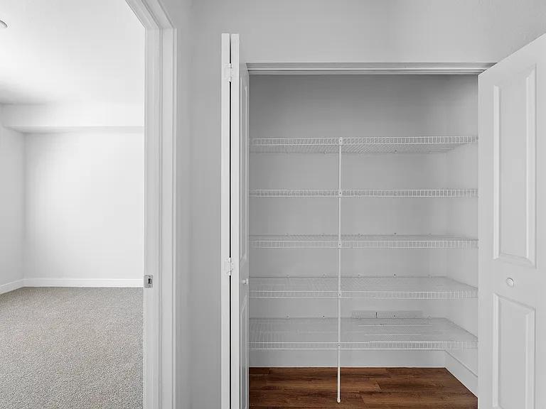 Keep life clutter-free with ample storage with spacious walk-in closets.