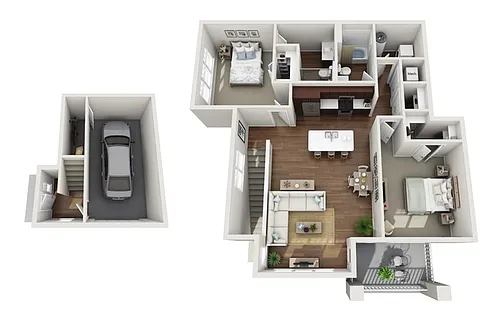 Floor plan 2B
