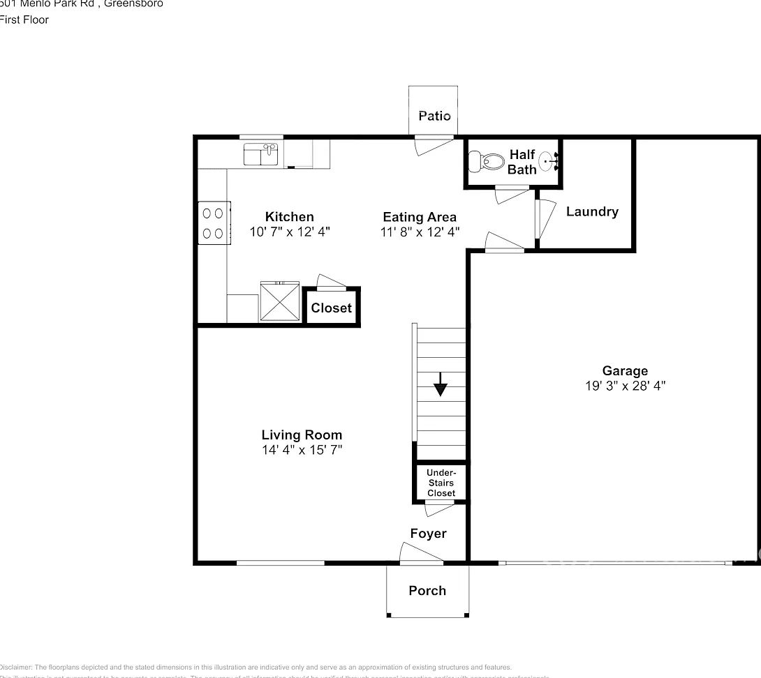 501 Menlo Park Rd Greensboro, NC 27405 — Photo 2
