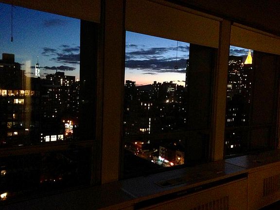 Windows in living room