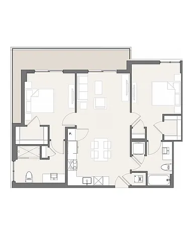 Floor plan B3