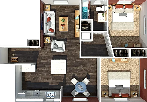 2 Bedroom B 2 Bedroom B