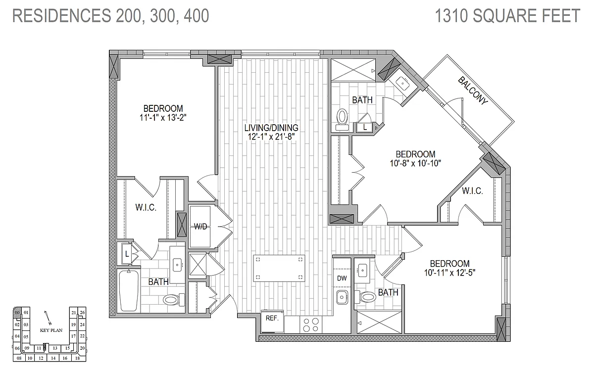 Floor plan 400