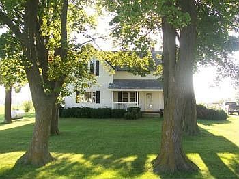 A nice view of the home from the road