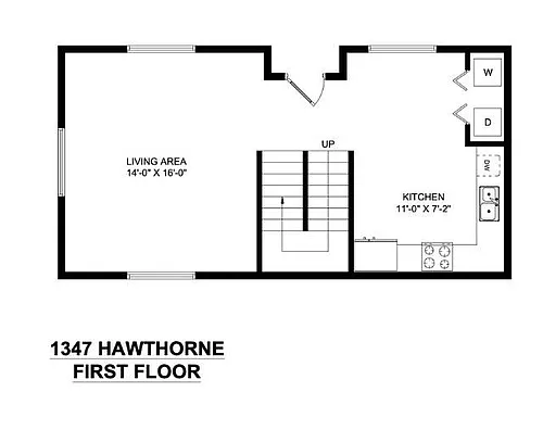 Floor plan 4X2