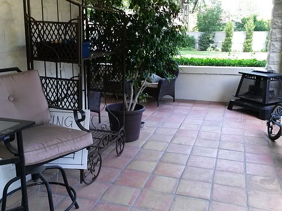 front porch - side
