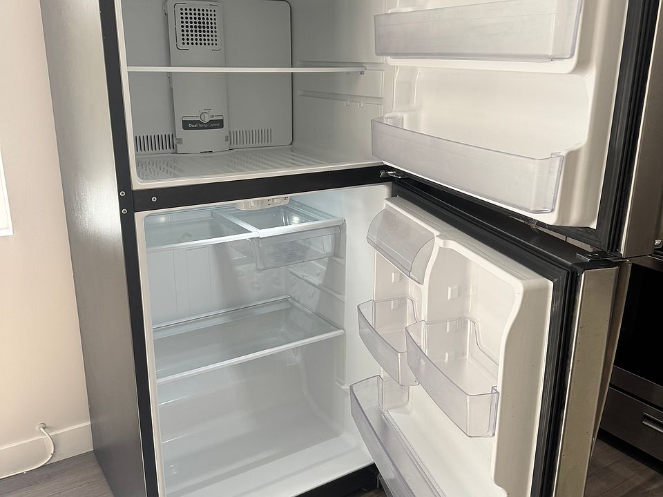 Clean large fridge