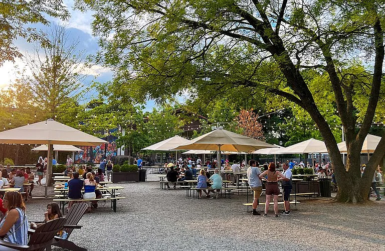 Walkable to area restaurants, breweries, and other amenities.